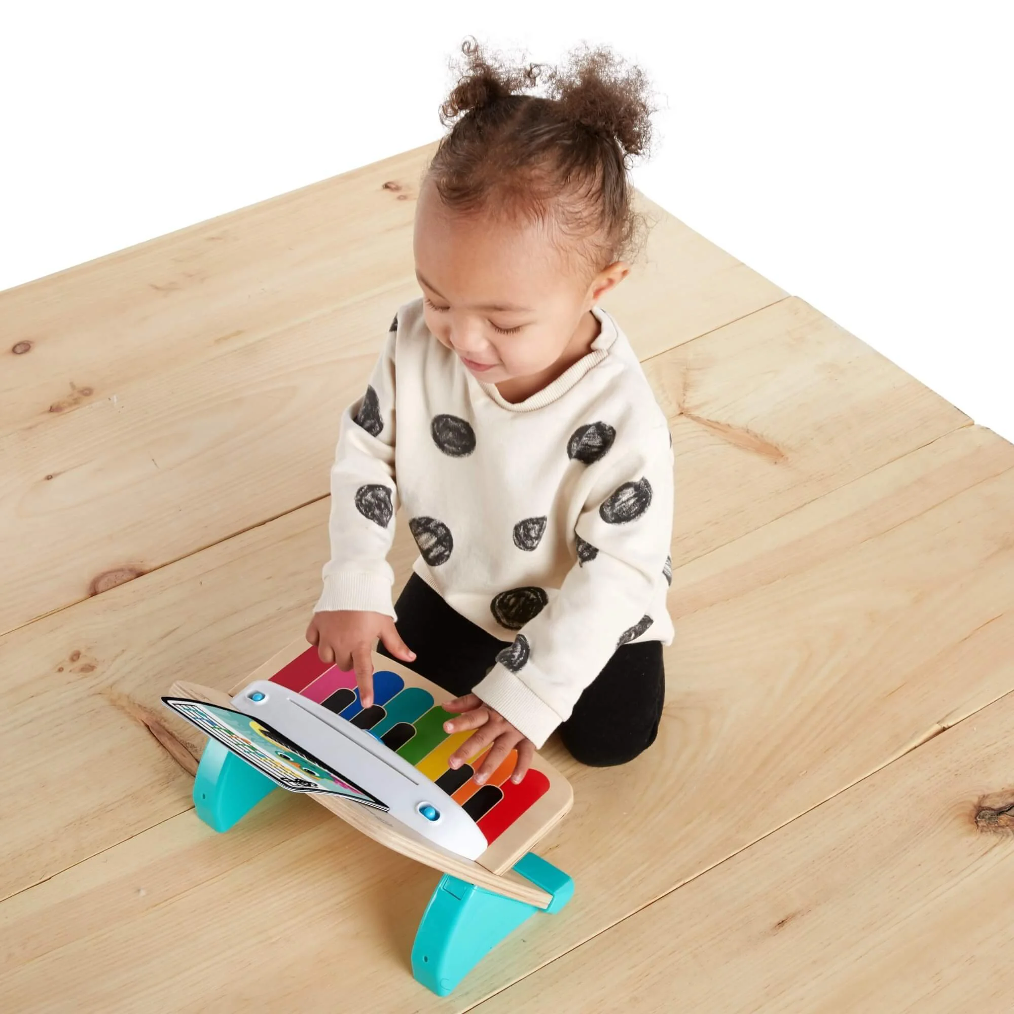 Jucarie de lemn muzicala Hape & Baby Einstein Magic Touch Piano™