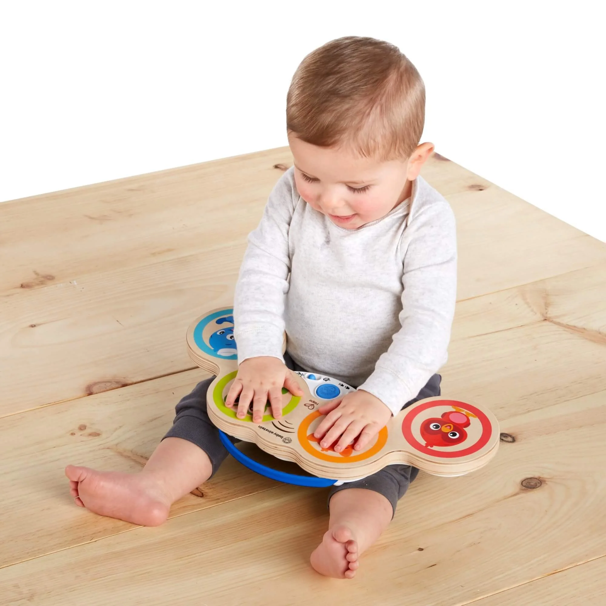 Игрушка деревянная музыкальная Hape & Baby Einstein Magic Touch Drum™