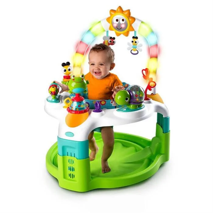Centru de activitati 2 in 1 Bright Starts Laugh & Lights foto