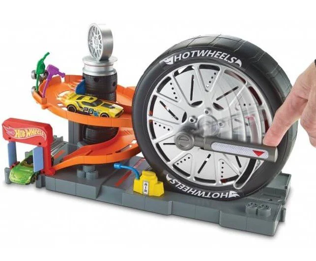 Set de joaca Hot Wheels "Super Spin Tire Shop" foto