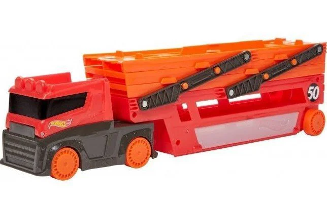 Jucarie Hot Wheels Camion-Transportator foto
