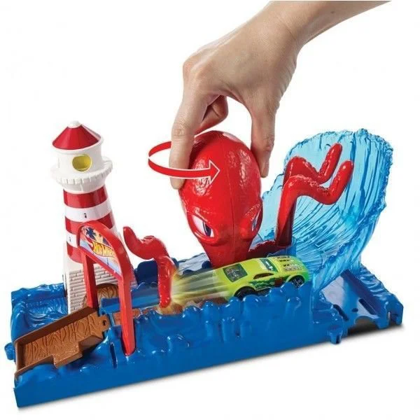 Set de joc Hot Wheels "City Monster Attack" foto