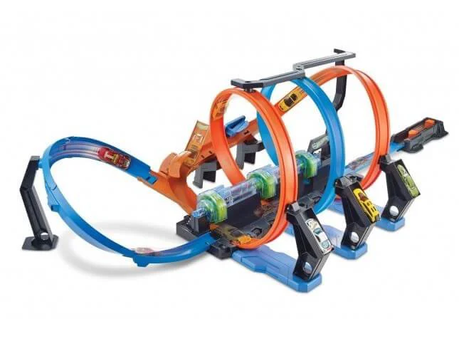 Set de joc Hot Wheels "Corkscrew Crash" foto
