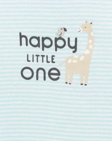 Carter's Set 5 piese - body Litere/animalute/slogan foto