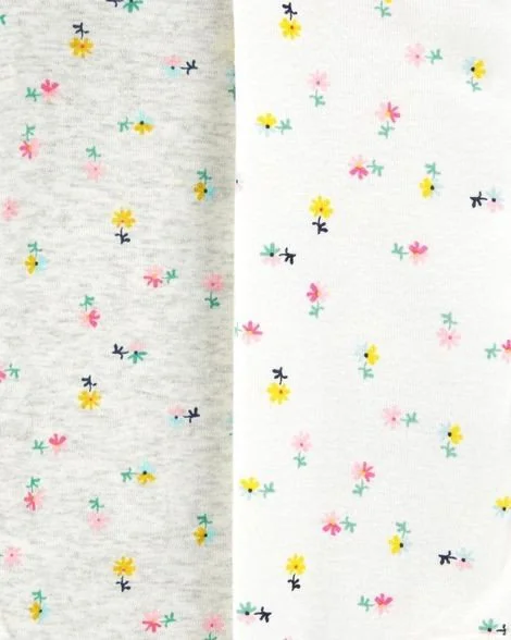 Carter's Set 4 piese - body buline/floral foto