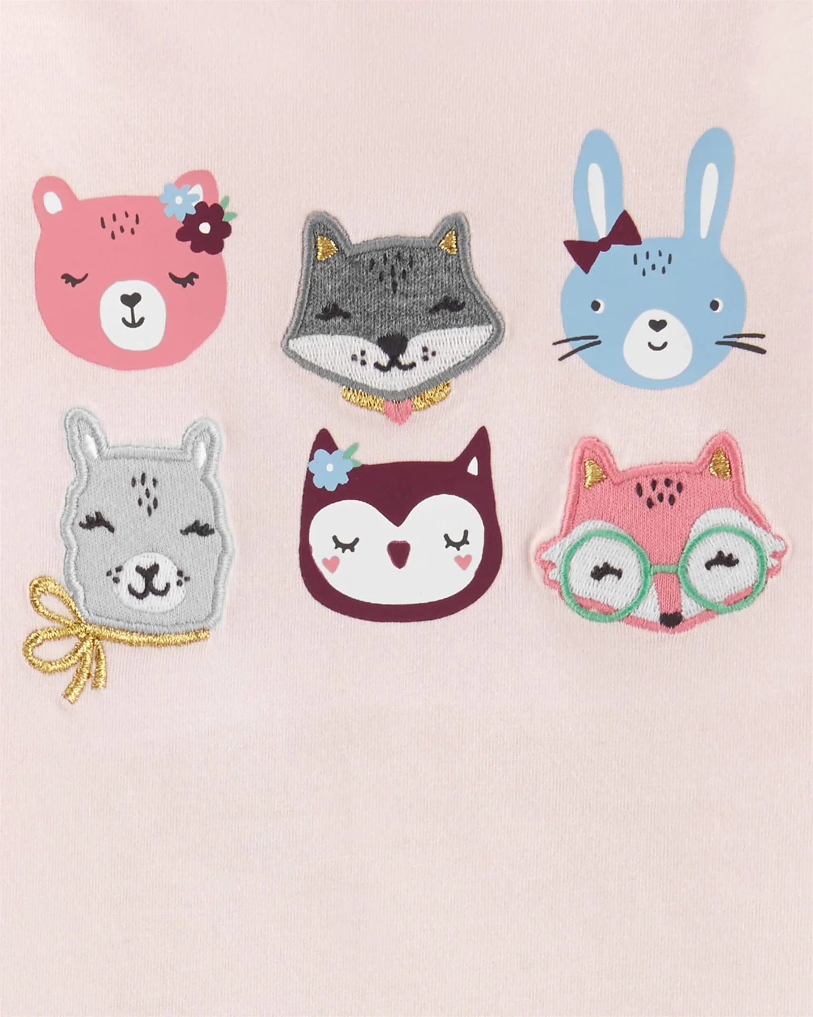 Carter's Set 2 piese Animalute - pantaloni si body foto