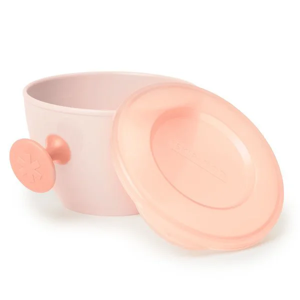 Set 2 boluri ergonomice Skip Hop Soft Gri + Coral foto