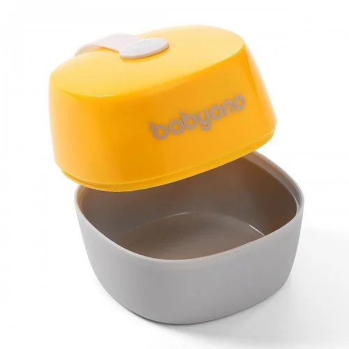 Cutie pentru suzeta BabyOno Natural Nursing Galben foto