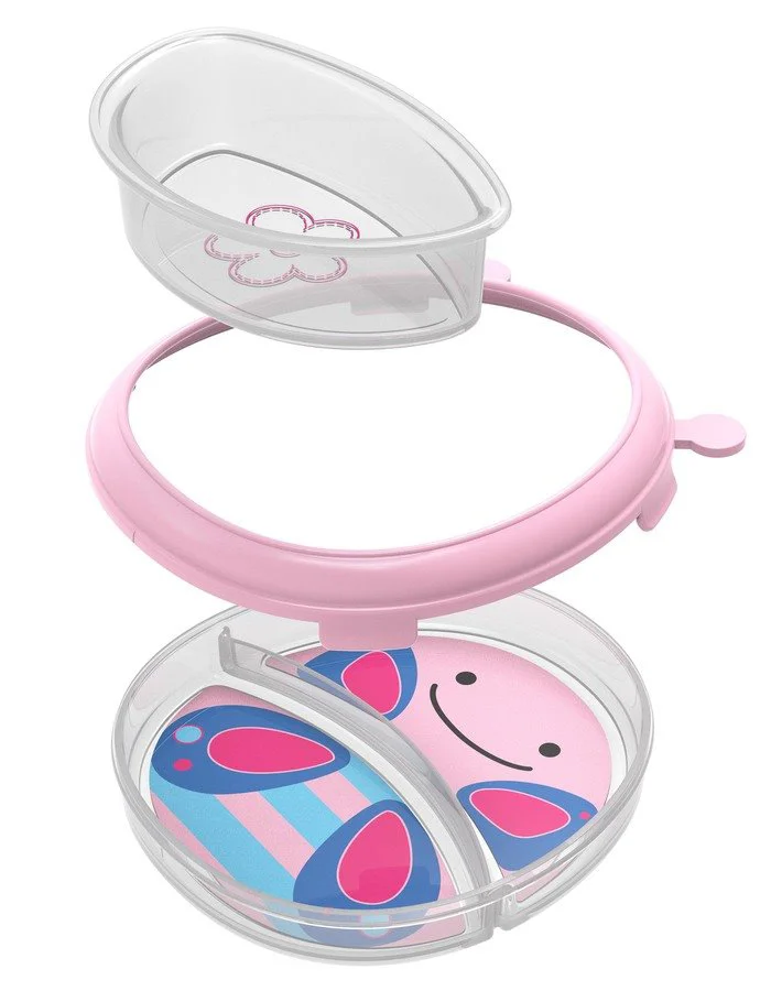 Set Farfurie si Bol Skip Hop Zoo Smart Fluturas foto