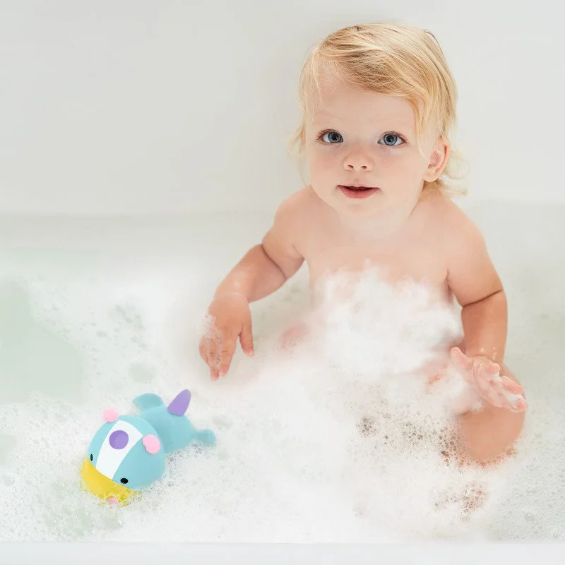Jucarie de baie cu lumini Skip Hop Zoo Unicorn foto