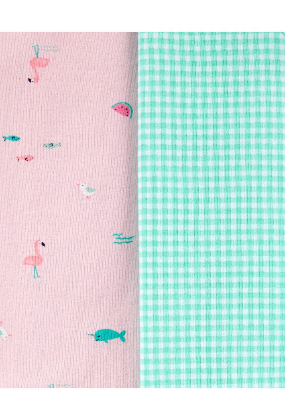 Carter's Set 5 piese - body Flamingo foto