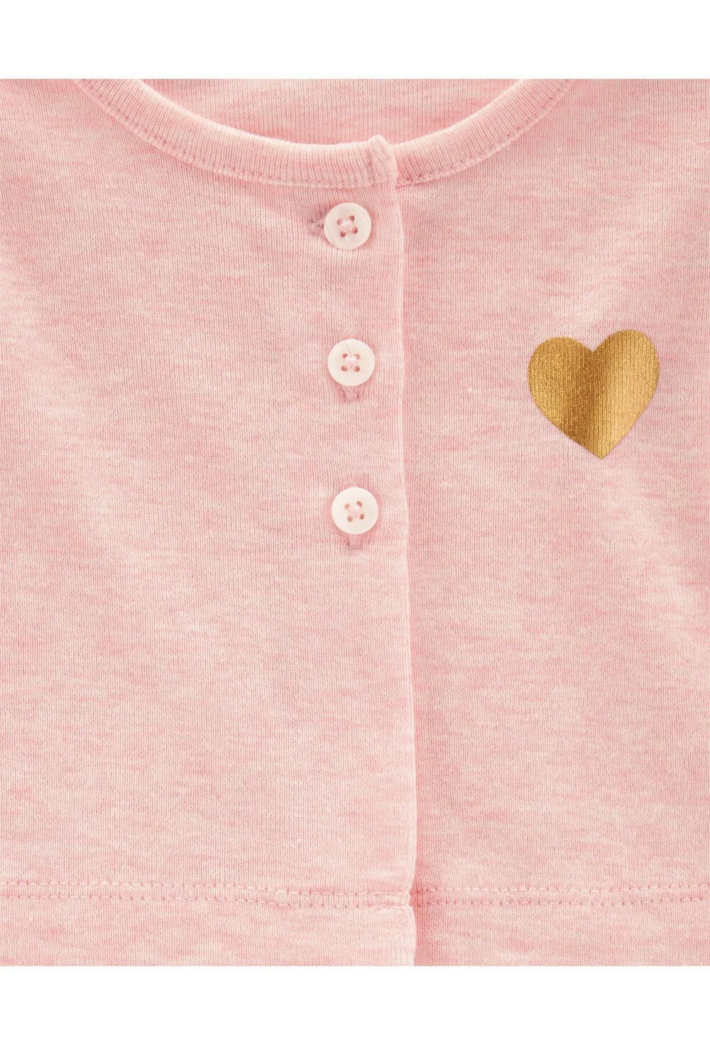 Carter's Set 2 piese Inimioare - cardigan si body tip rochie foto