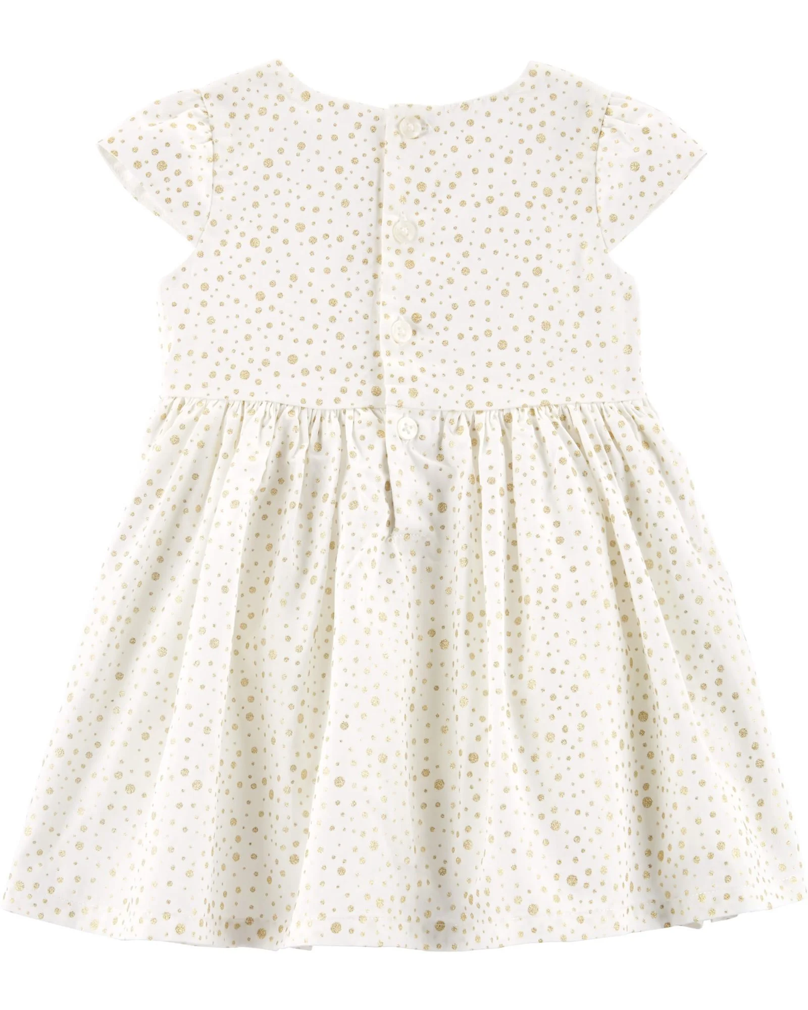 Carter's Rochie ivoir cu buline foto
