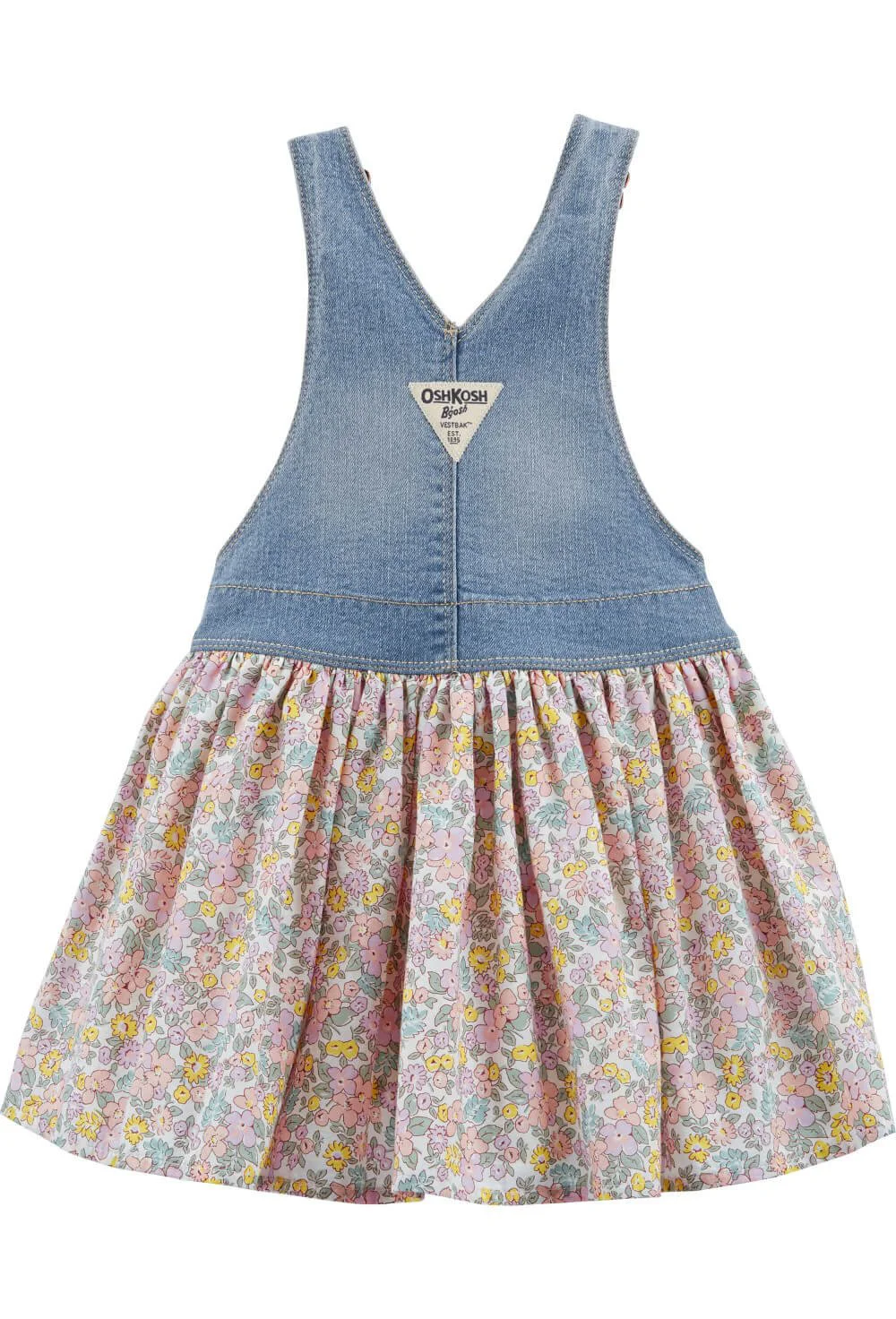 OshKosh Salopeta tip rochita denim/floral