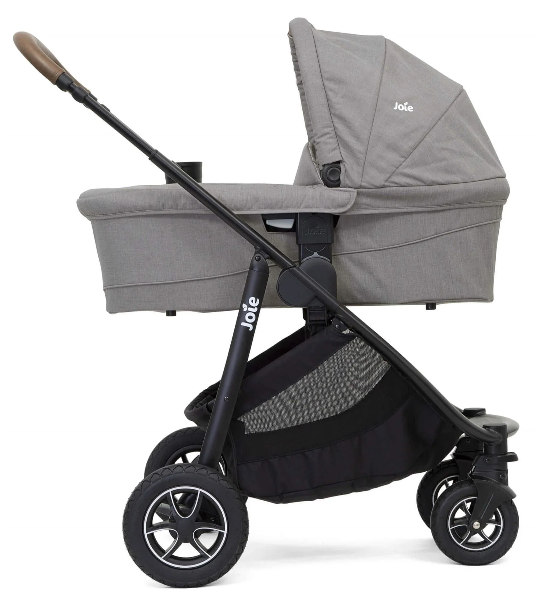Carucior 3 in 1 Joie Versatrax Gray Flannel