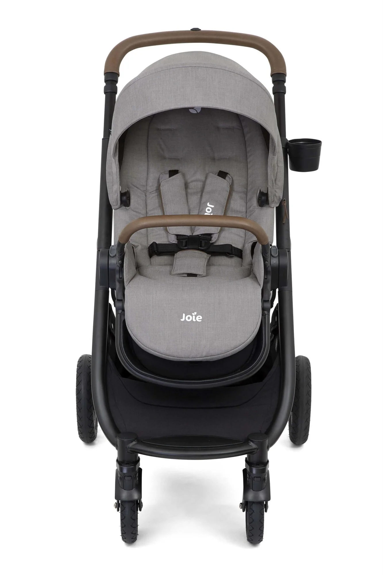 Carucior 3 in 1 Joie Versatrax Gray Flannel