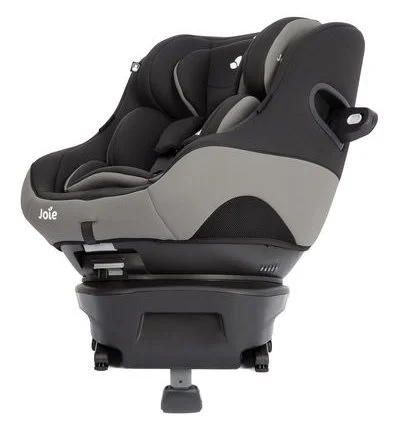 Scaun auto rotativ cu isofix Joie Spin Safe Black Pepper, 0-18 kg foto