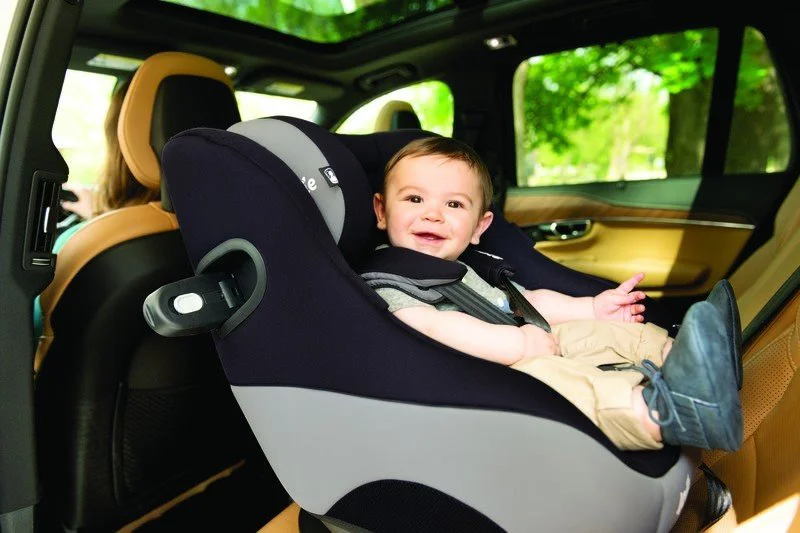 Scaun auto rotativ cu isofix Joie Spin Safe Black Pepper, 0-18 kg foto
