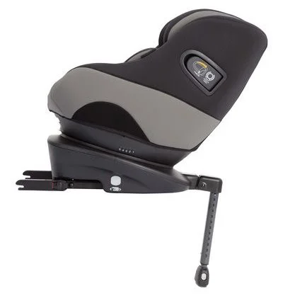 Scaun auto rotativ cu isofix Joie Spin Safe Black Pepper, 0-18 kg foto