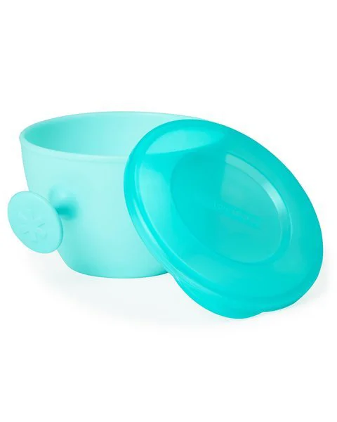 Set 2 boluri ergonomice Skip Hop Soft Gri + Turcoaz foto