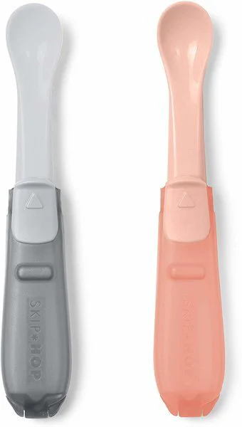 Набор из двух ложек Skip Hop Grey/Coral