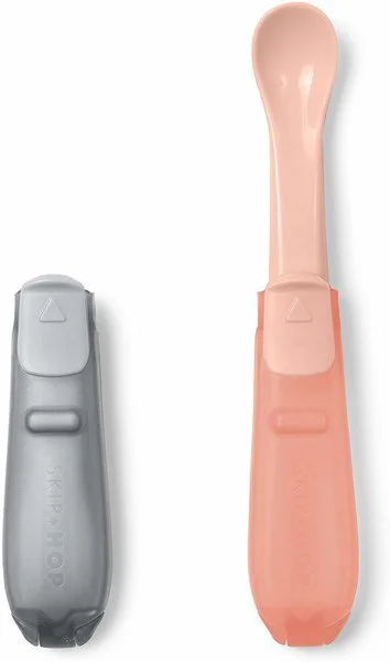 Набор из двух ложек Skip Hop Grey/Coral