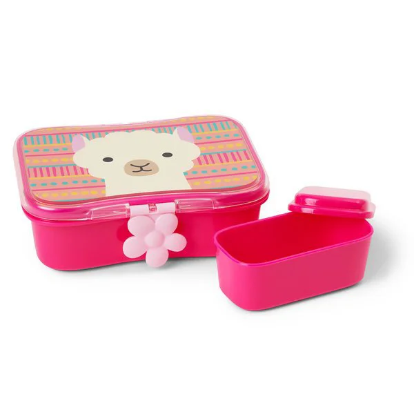 Kit pentru pranz Skip Hop Zoo Lama foto
