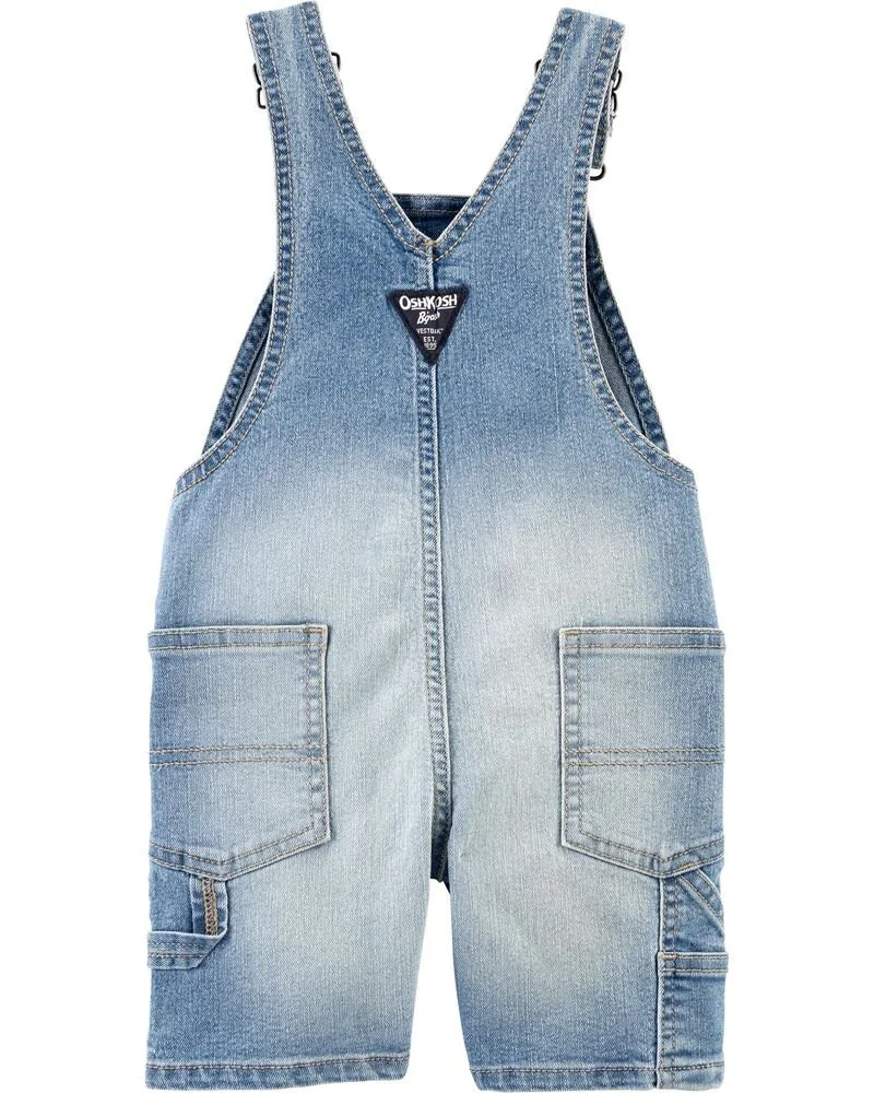 OshKosh Salopeta scurta denim albastru prespalat