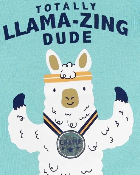 Carter's Set 2 pijamale Lama foto