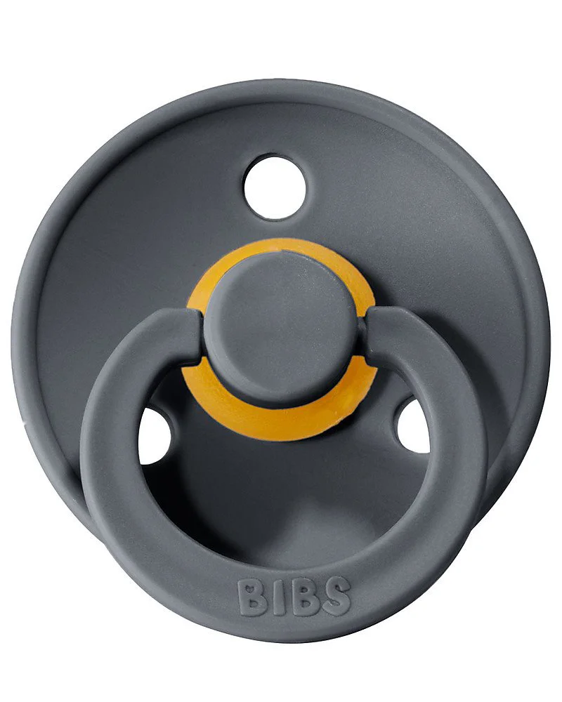 Suzeta rotunda BIBS Iron din latex (6-18 luni) foto