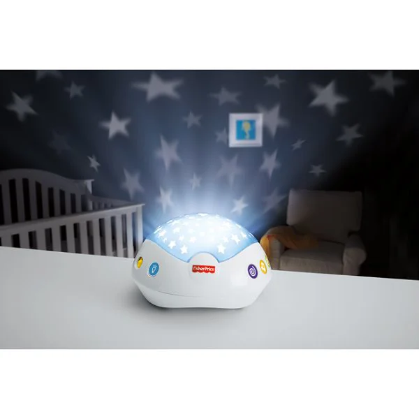 Carusel muzical pentru patut Fisher Price cu telecomanda foto