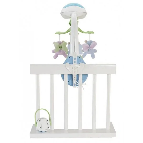Carusel muzical pentru patut Fisher Price cu telecomanda foto