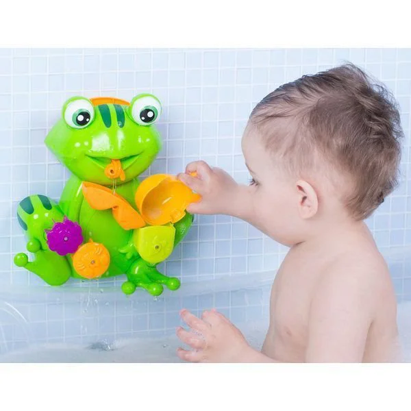 Jucarie pentru baie BeBeLino Broscuta Vesela foto