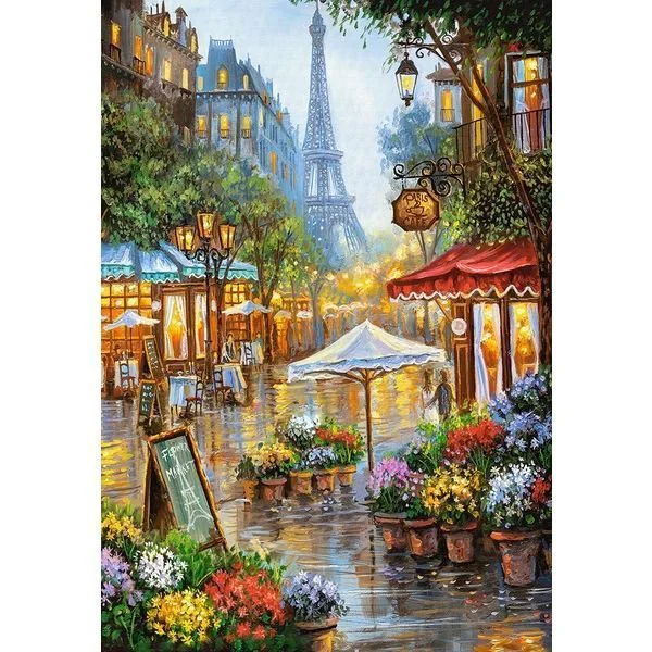 Пазл Касторланд Spring Flowers - Paris, 1000 эл. foto