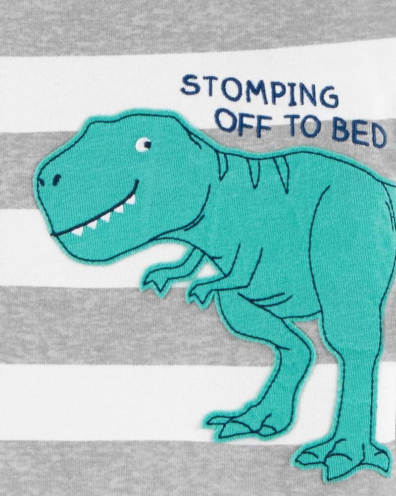 Carter's Set 2 pijamale Dino foto