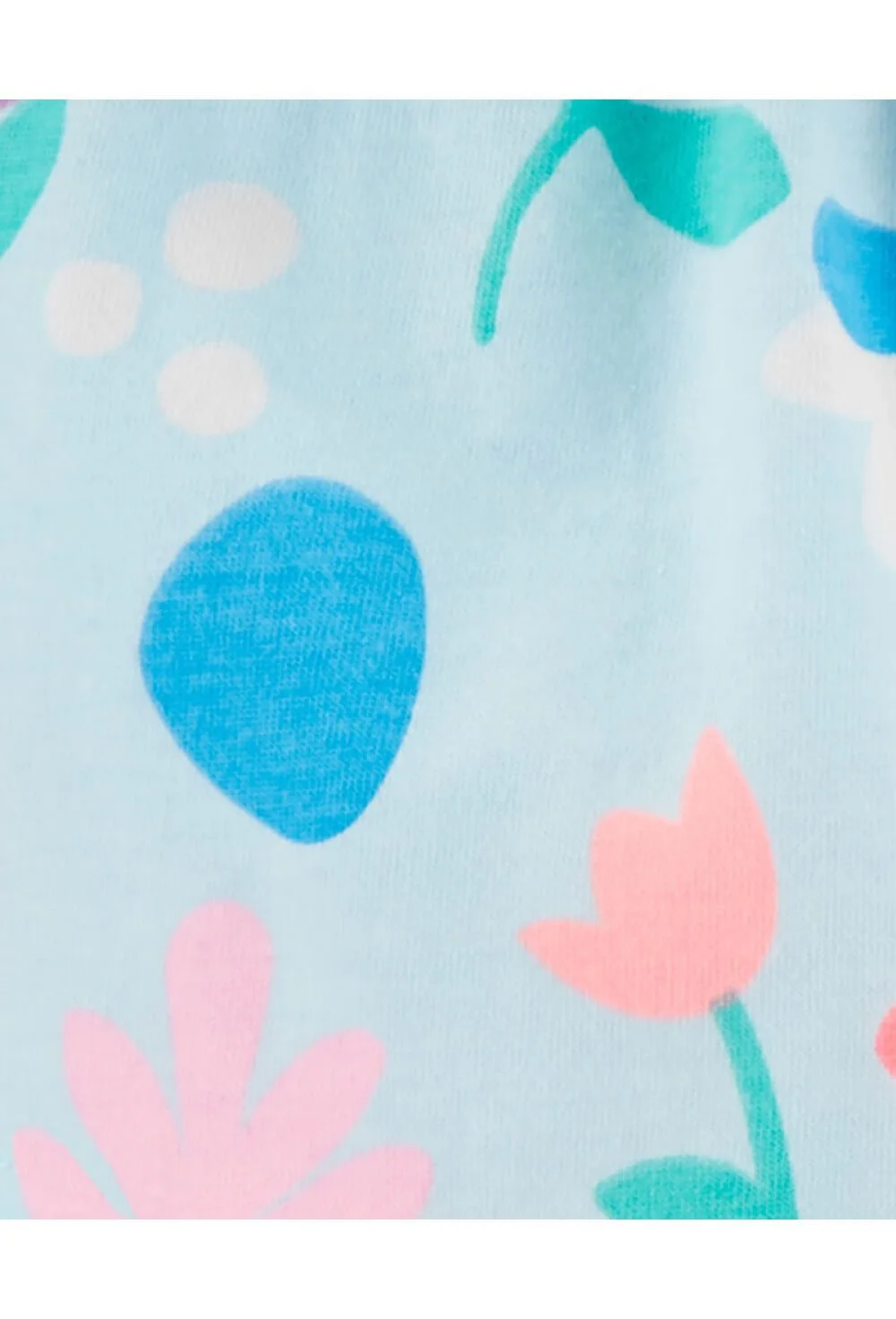 Carter's Set 3 piese Floricele - body, top si pantaloni scurti foto