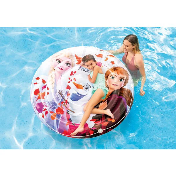 Saltea gonflabila Intex Disney Frozen (3+ ani), 128x19 cm foto