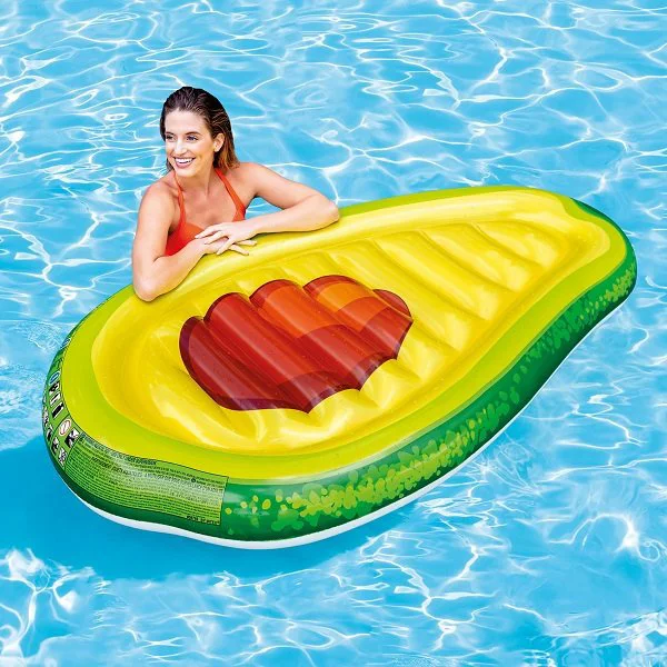 Saltea gonflabila Intex Avocado 168x104x20 foto