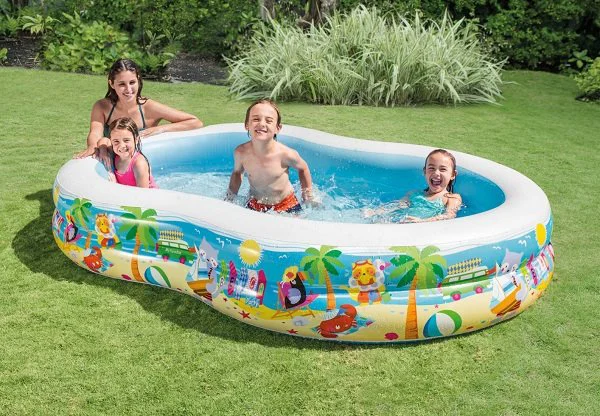 Piscina gonflabila pentru copii Intex 262x160x46, 700 L foto
