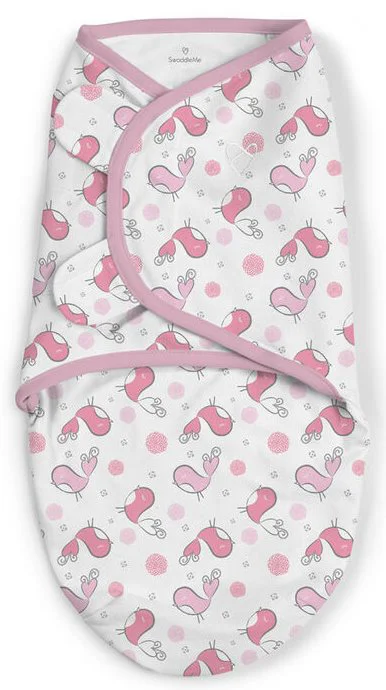 Sistem de infasare pentru bebelusi Summer Infant SwaddleMe Tweet Tweet (0-3 luni), 2 piese foto