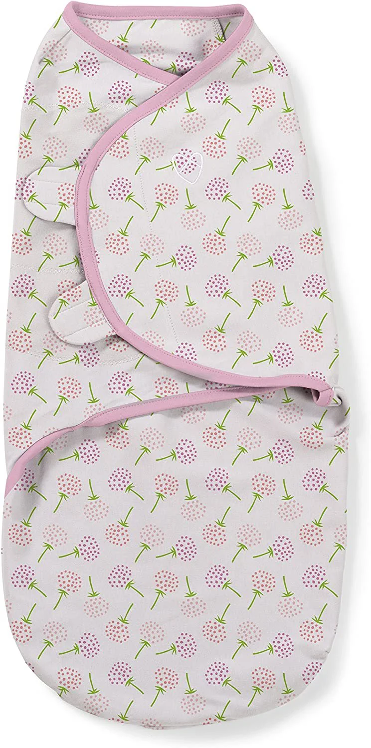 Sistem de infasare pentru bebelusi Summer Infant SwaddleMe Secret Garden (0-3 luni), 3 piese foto