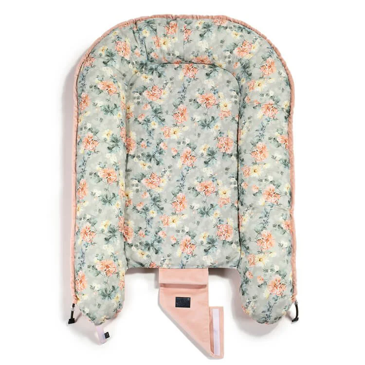 Бабинест La Millou Velvet Collection - Blooming Boutique - Powder Pink foto