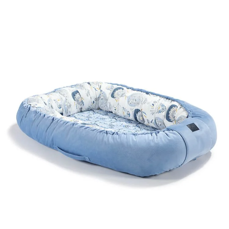 Babynest La Millou Velvet Collection - Cappadocia Sky - Dove Blue foto
