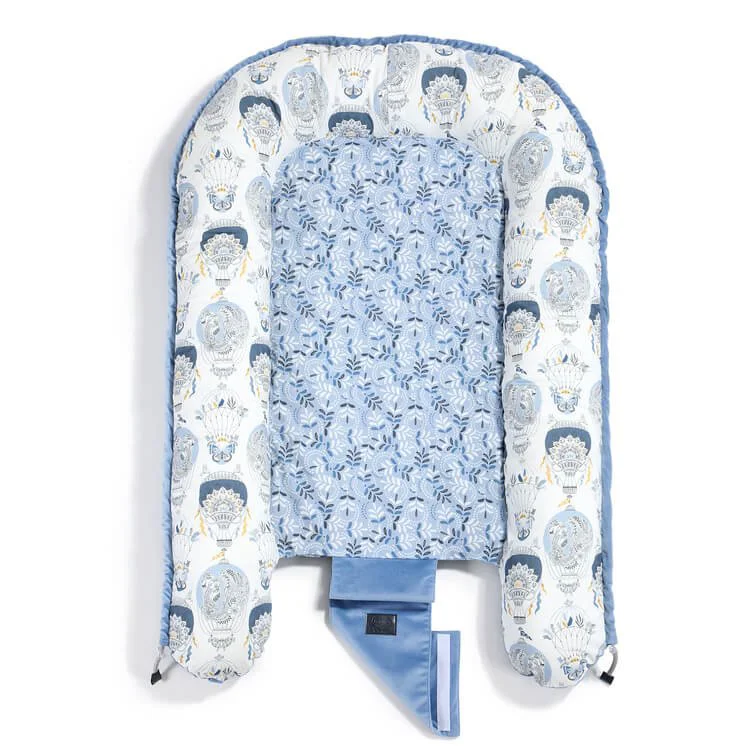 Babynest La Millou Velvet Collection - Cappadocia Sky - Dove Blue foto