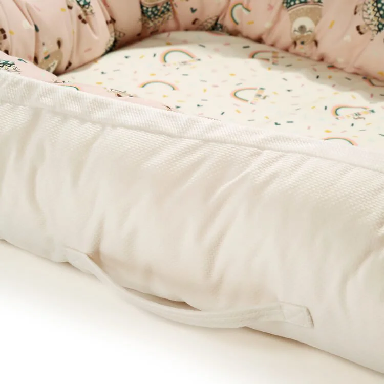 Babynest La Millou Velvet Collection - I'm a rainbow Baby - Rafaello foto
