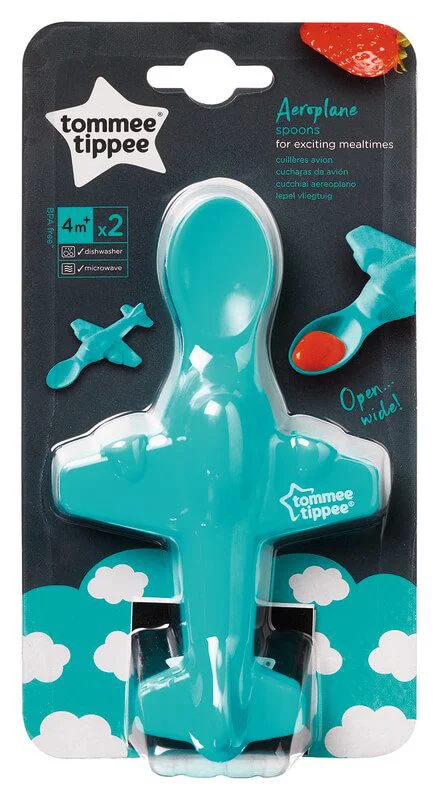 Lingurite Tommee Tippee Avion (4+ luni), 2 buc. foto