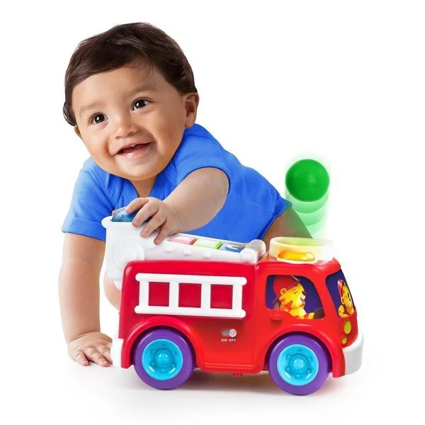 Музыкальная игрушка Bright Starts Roll & Pop Fire Truck