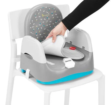 Booster pliabil Badabulle Home & Go, Grey foto