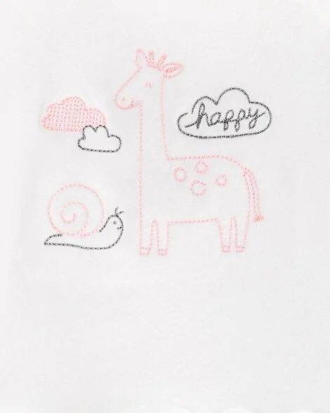 Carter's Set 4 piese de baza - Girafa foto