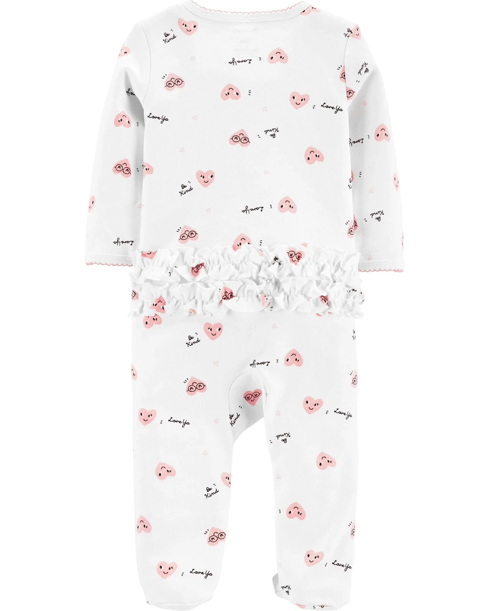 Carter's Pijama bebelus Inimioare foto